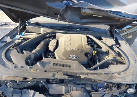 2015 Hyundai Genesis 3.8 из США, поврежденный, VIN KMHGN4JE5FU039746